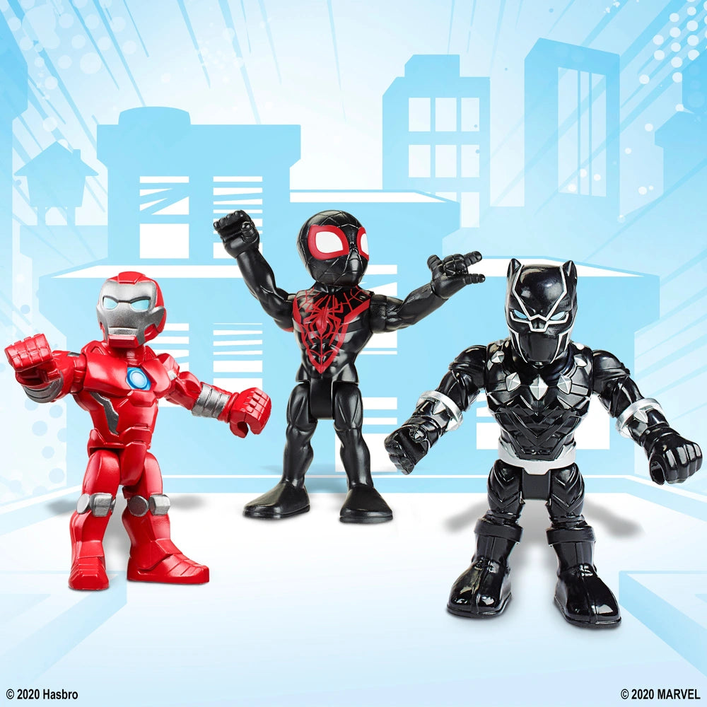 Playskool Heroes Marvel Super Hero Adventures 12.5Cm Action Figure 6 Pack