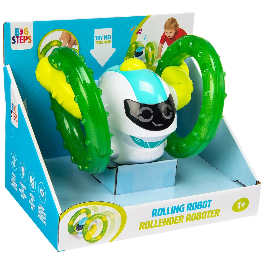 Big Steps Roll N' Glow Robot