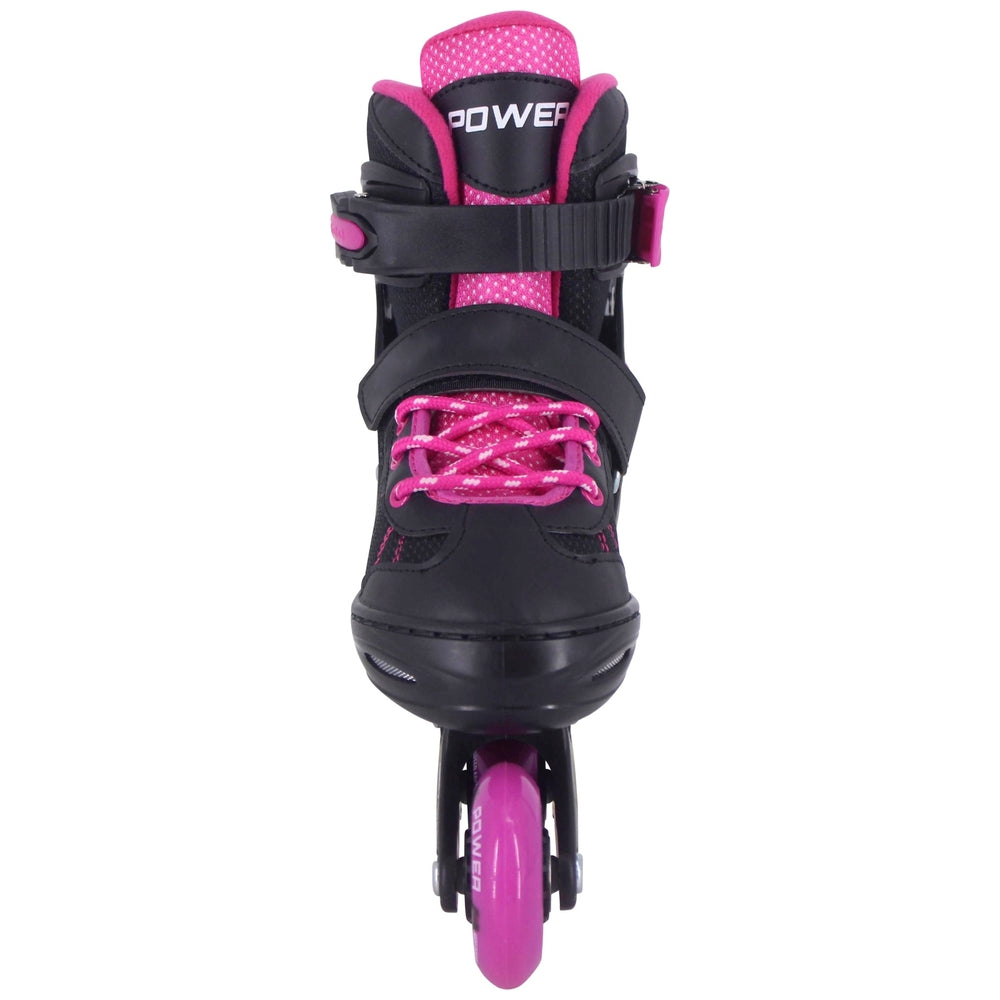 Adjustable Inline Skate Pink Black 2-4