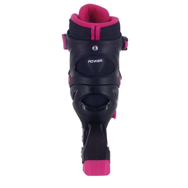 Adjustable Inline Skate Pink Black 2-4