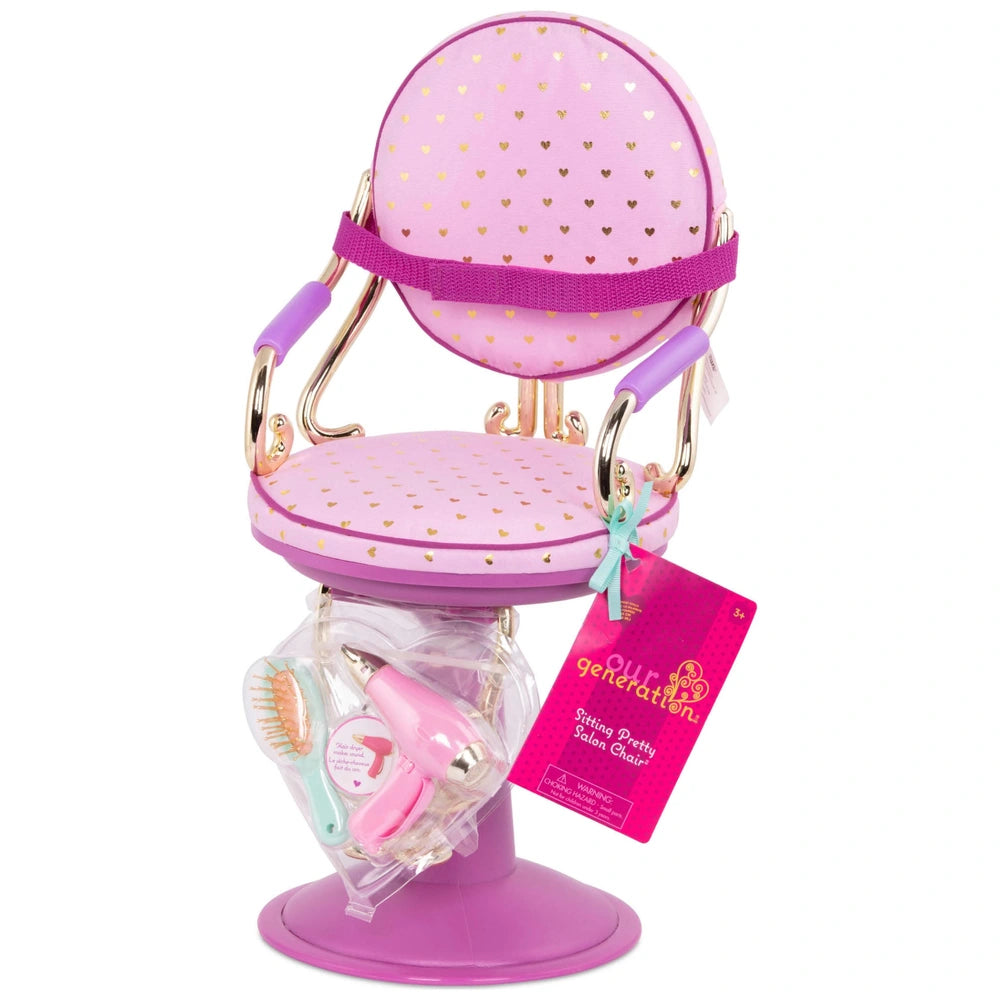 Our Generation Sitting Pretty Salon Chair Set