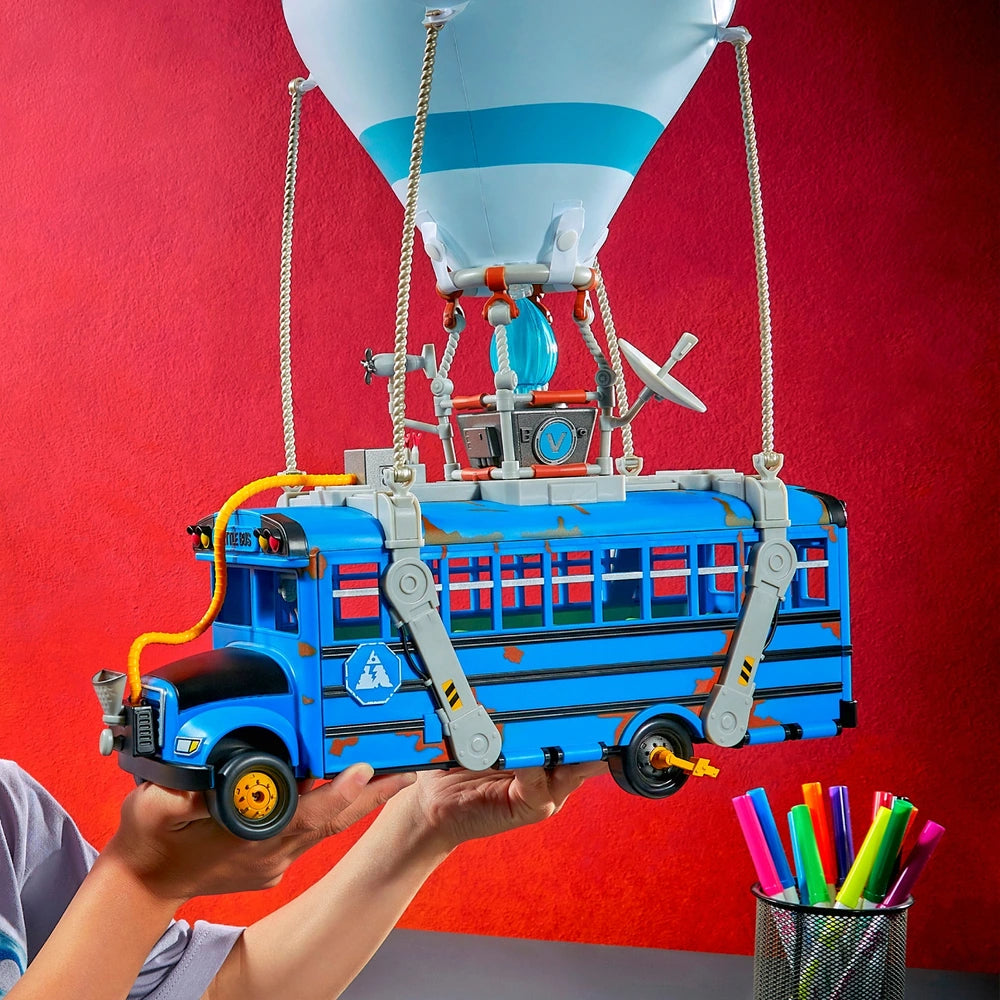 Fortnite Battle Bus With Jonesy Figure
