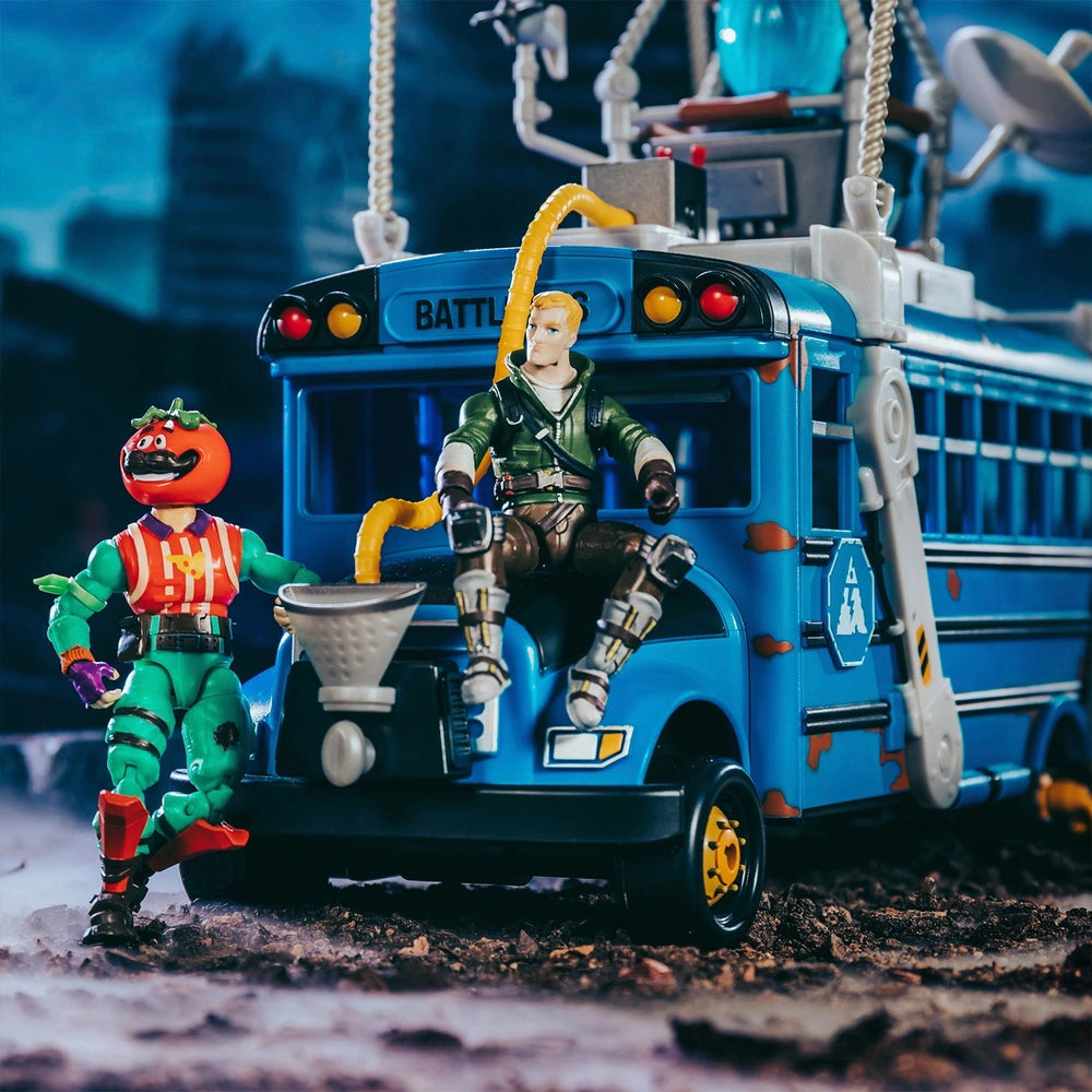 Fortnite Battle Bus With Jonesy Figure