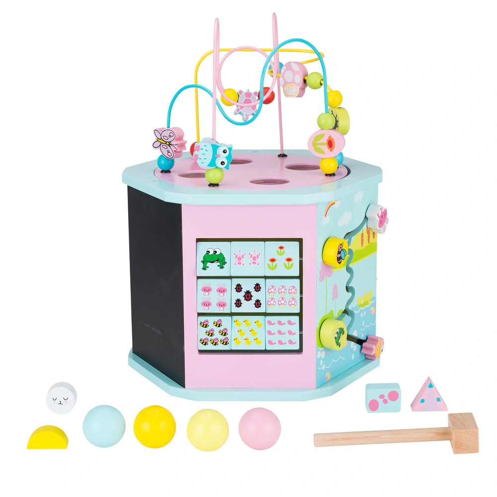 Squirrel Play Wooden Activity Centre Pastel