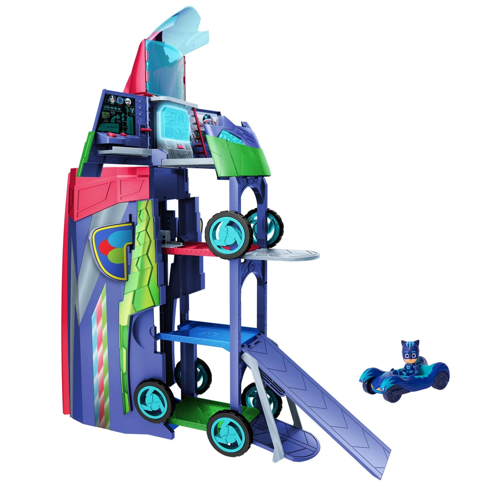 Pj Masks Playset 2-In-1 Transforming Mobile Hq