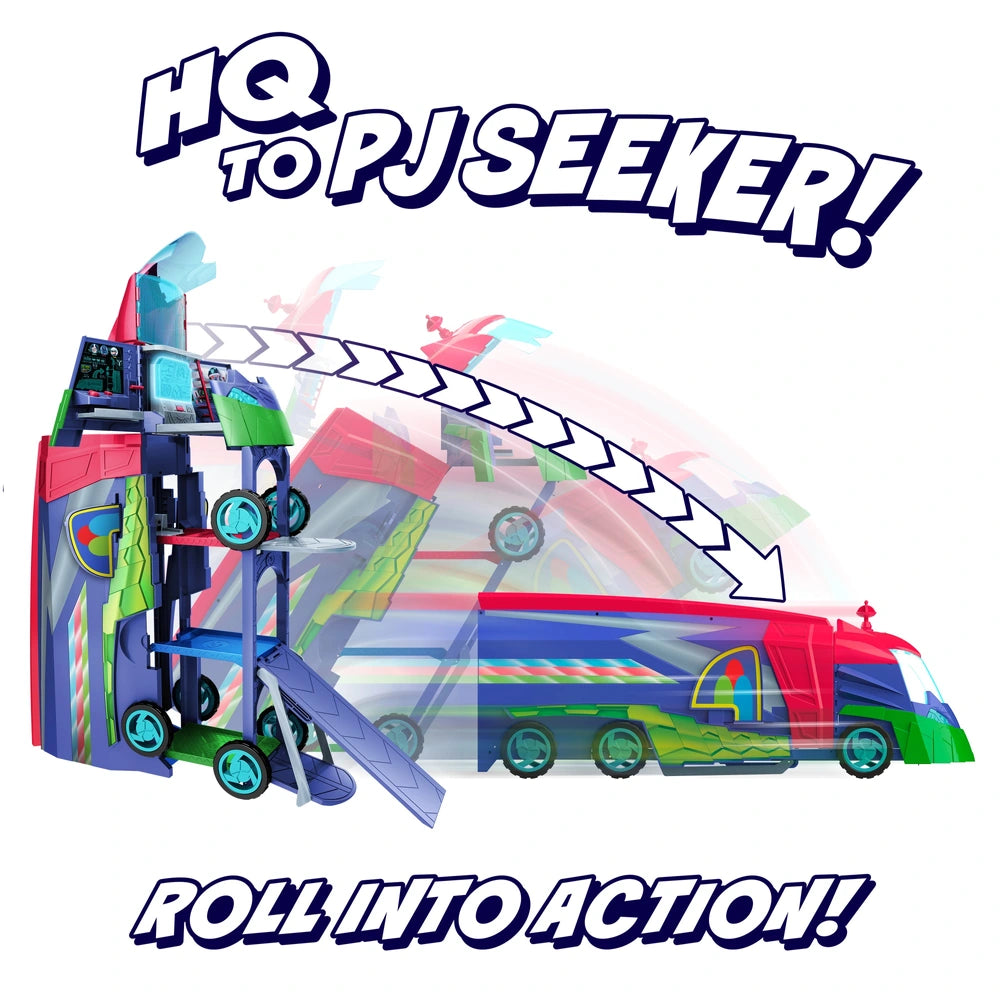 Pj Masks Playset 2-In-1 Transforming Mobile Hq