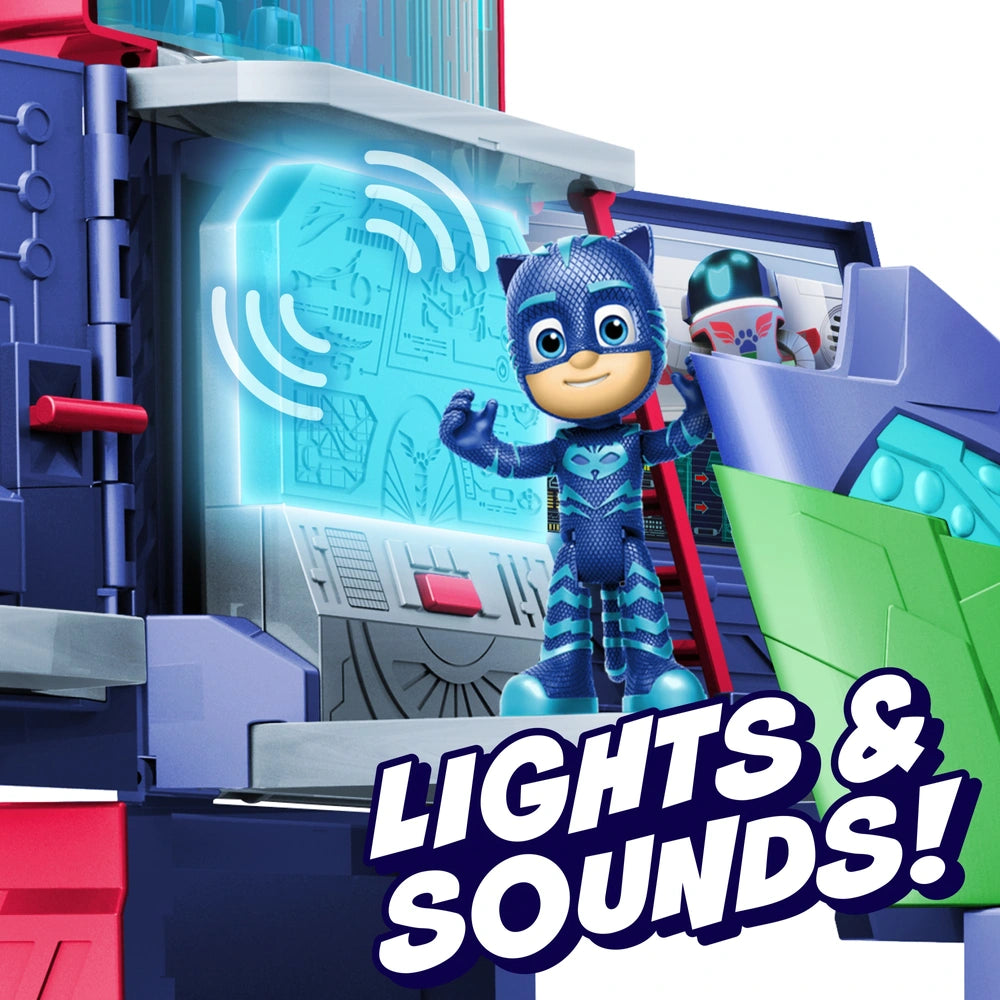 Pj Masks Playset 2-In-1 Transforming Mobile Hq