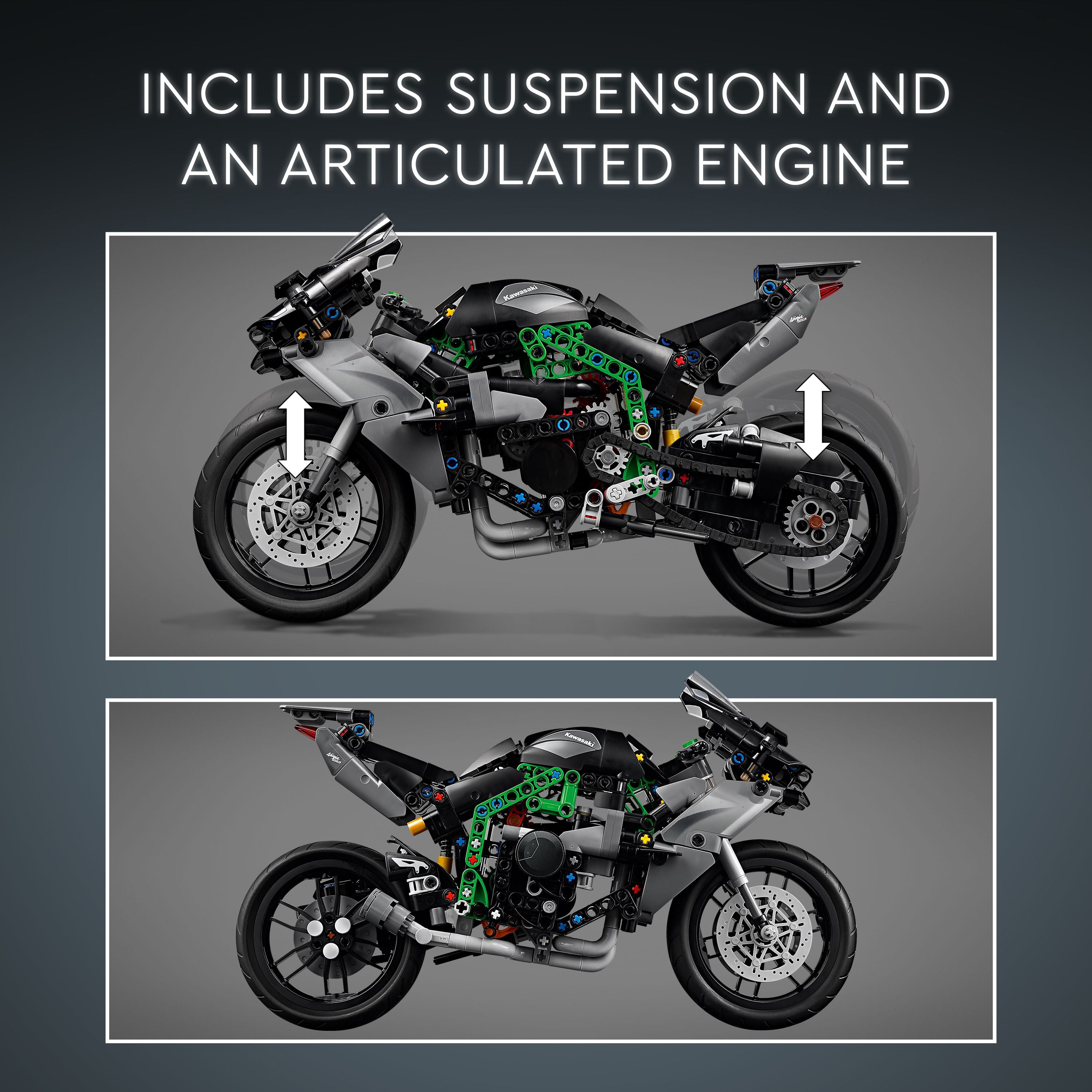 Lego® Technic Kawasaki Ninja H2R Motorcycle Set 42170