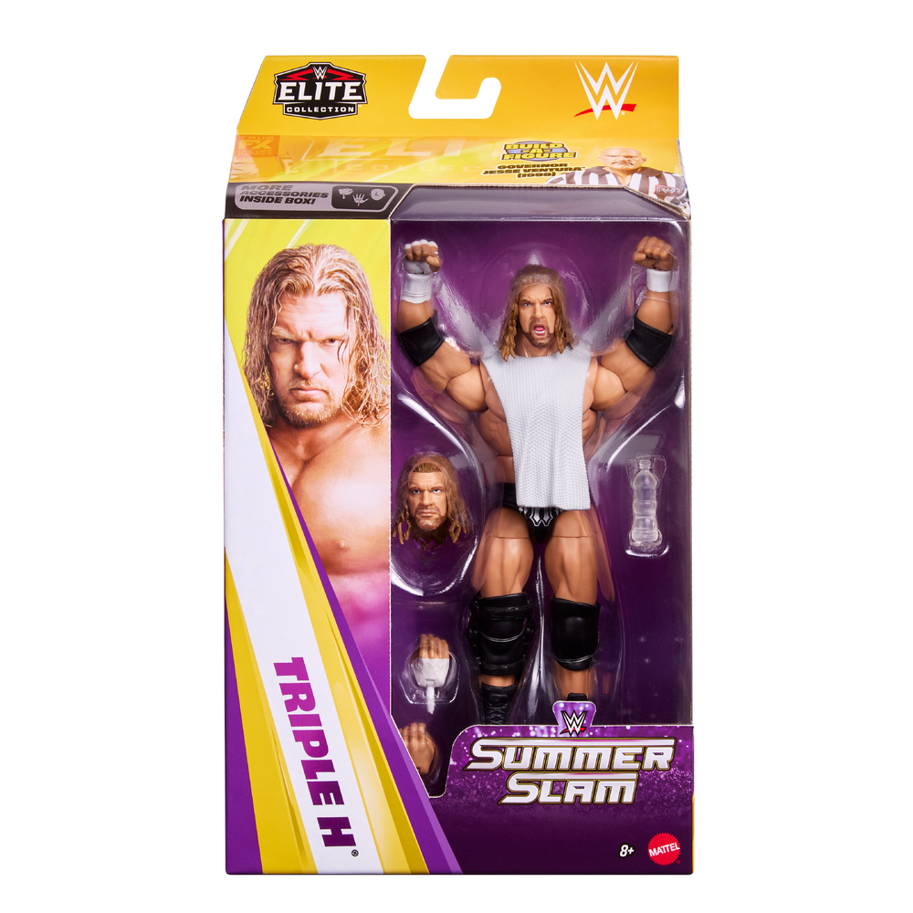 Wwe Elite Collection Premium Live Event Action Figure Set & Build-A-Figure Parts Assortment