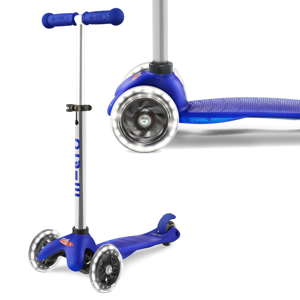 Micro Mini Plus Led Scooter Blue