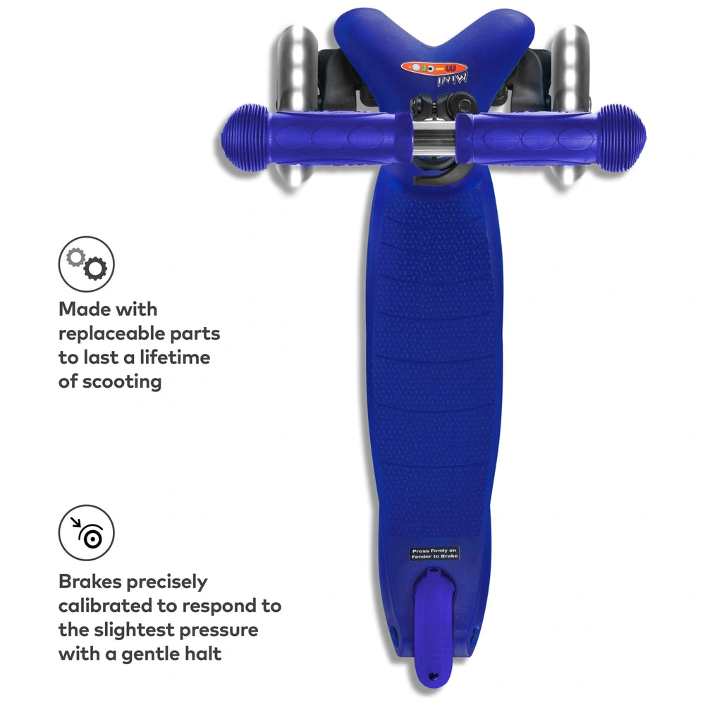 Micro Mini Plus Led Scooter Blue