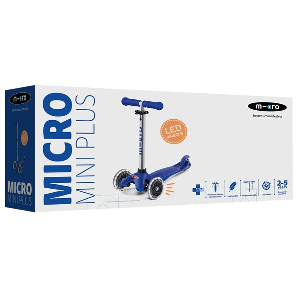Micro Mini Plus Led Scooter Blue