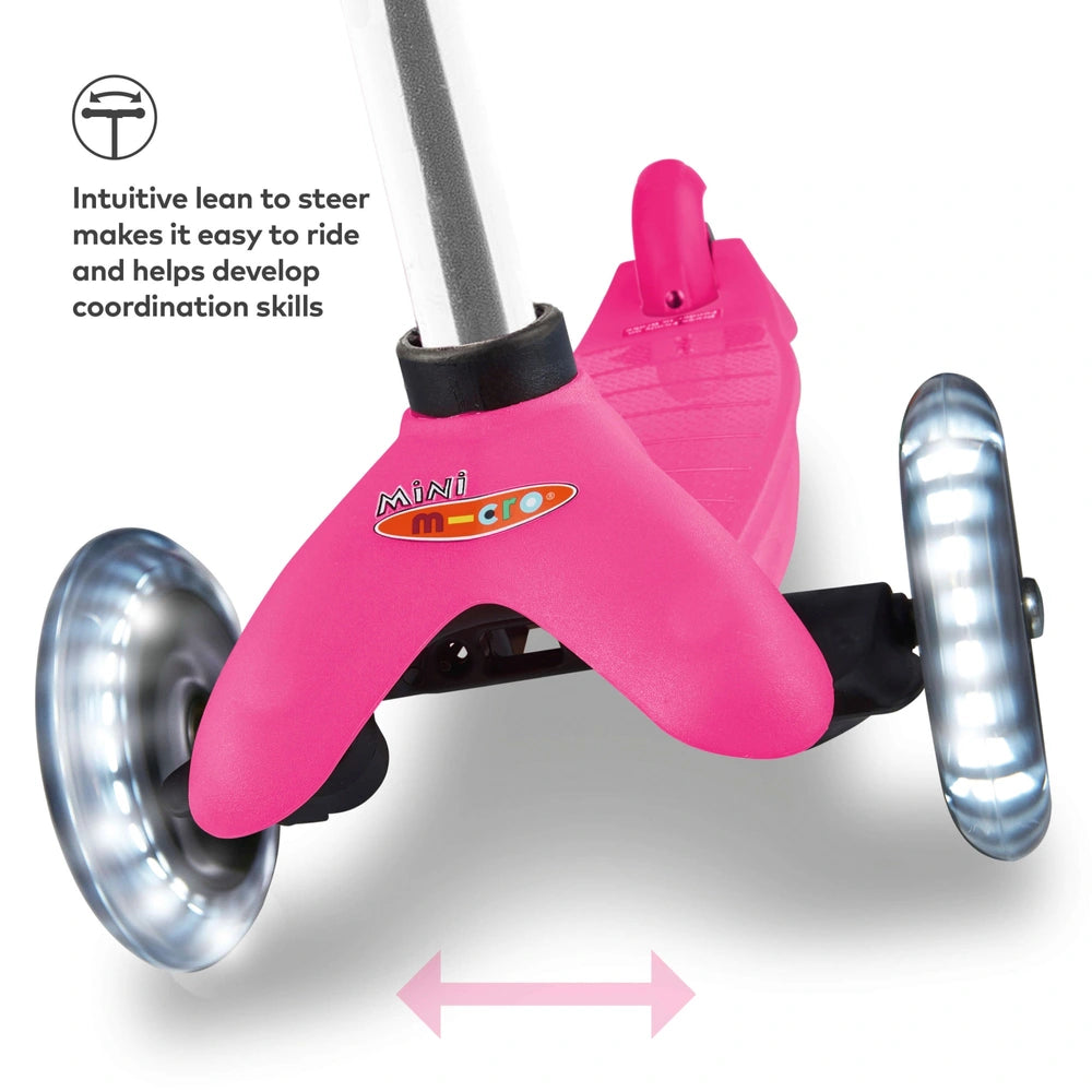 Micro Mini Plus Led Scooter Pink