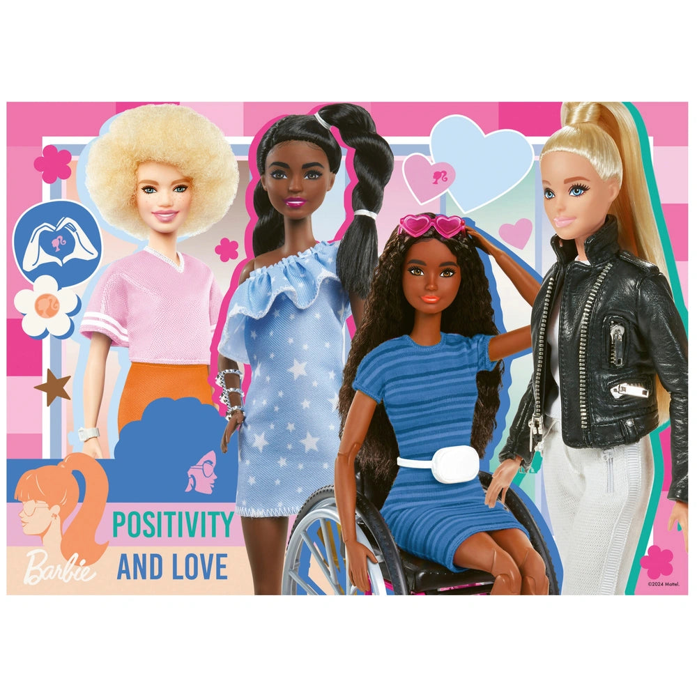 Ravensburger Barbie 100 Piece Jigsaw 4 Puzzle Bumper Pack