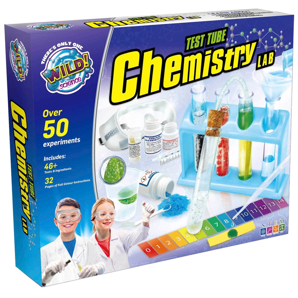 Wild Science Test Tube Chemistry Set
