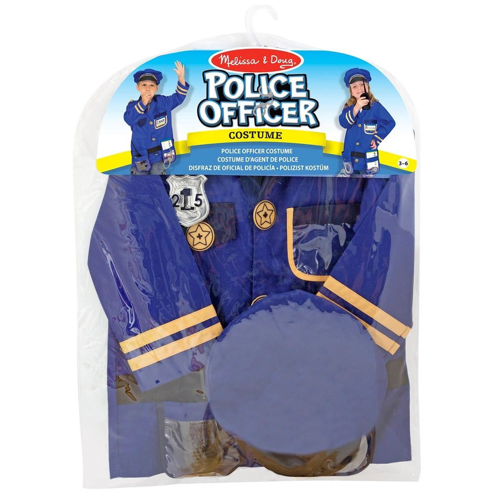 Melissa & Doug Costume Police Officer Dress-Up Set
