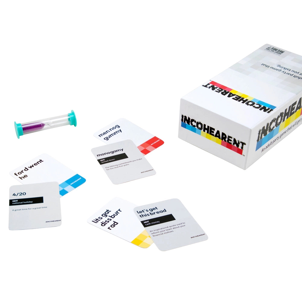 Incohearent Adult Party Game