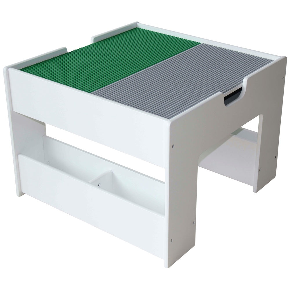 Build 'N' Store Wooden Storage Brick Table