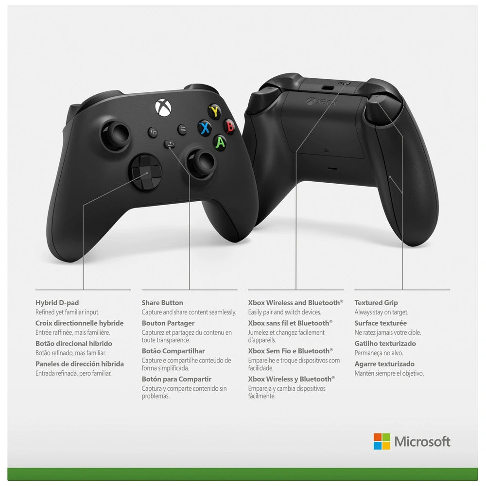 Xbox Wireless Controller – Carbon Black