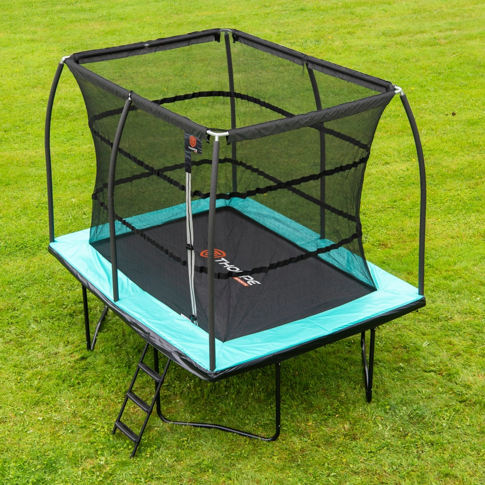 10 X Thorpe Sports Rectangle Trampoline With Enclosure Net