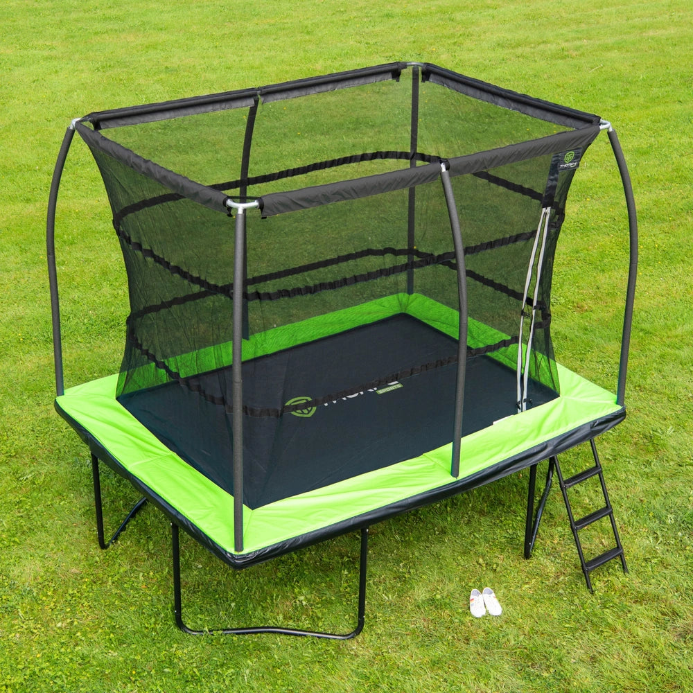 10 X 7.5Ft Thorpe Sports Rectangle Trampoline With Enclosure Net