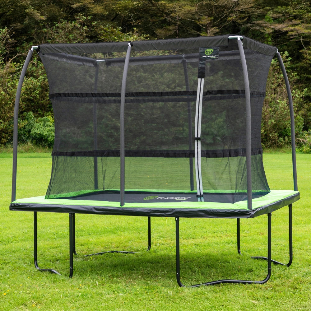10 X 7.5Ft Thorpe Sports Rectangle Trampoline With Enclosure Net