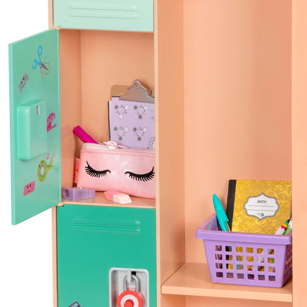 Our Generation School Locker Set