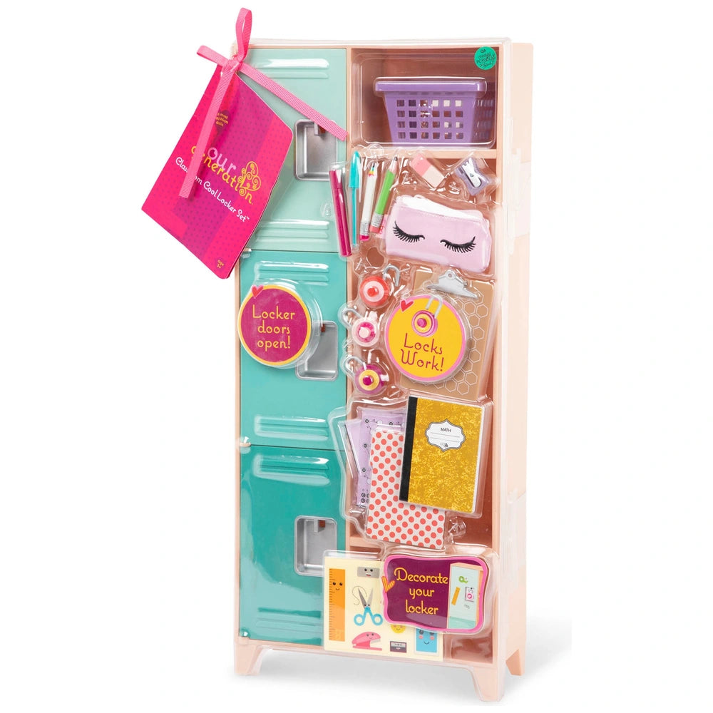 Our Generation School Locker Set