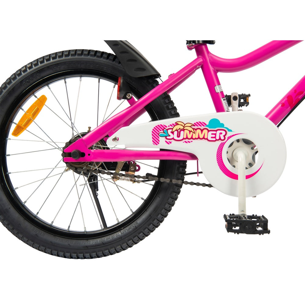 18 Inch Chipmunk Summer Pink Bike