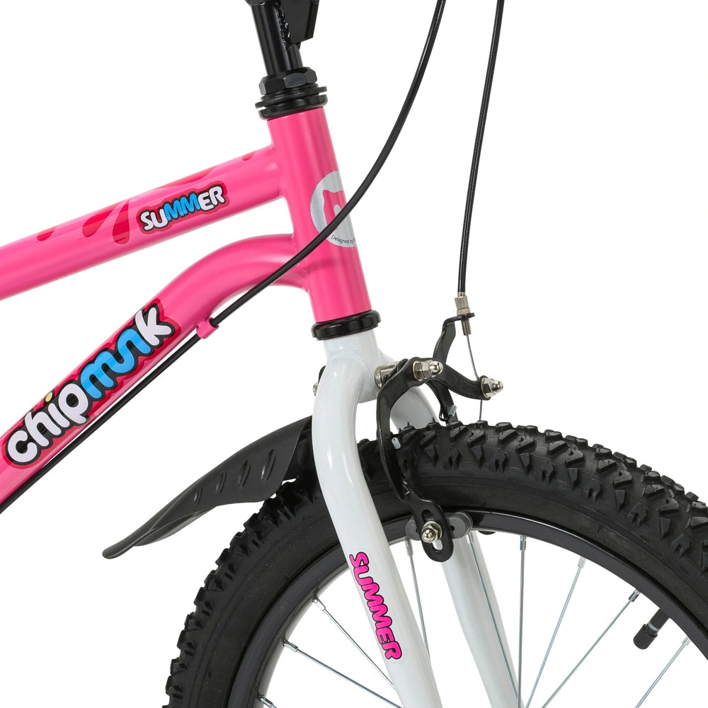 18 Inch Chipmunk Summer Pink Bike