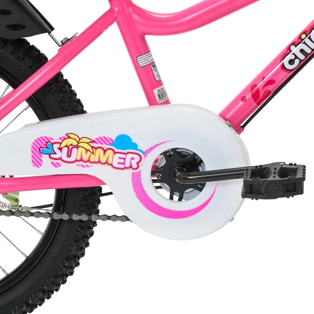 18 Inch Chipmunk Summer Pink Bike