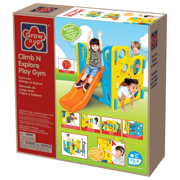 Grow'n Up Climb 'N' Explore Play Gym