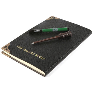 Harry Potter Tom Riddle's Diary, Slytherin House Pen, & Uv Wand
