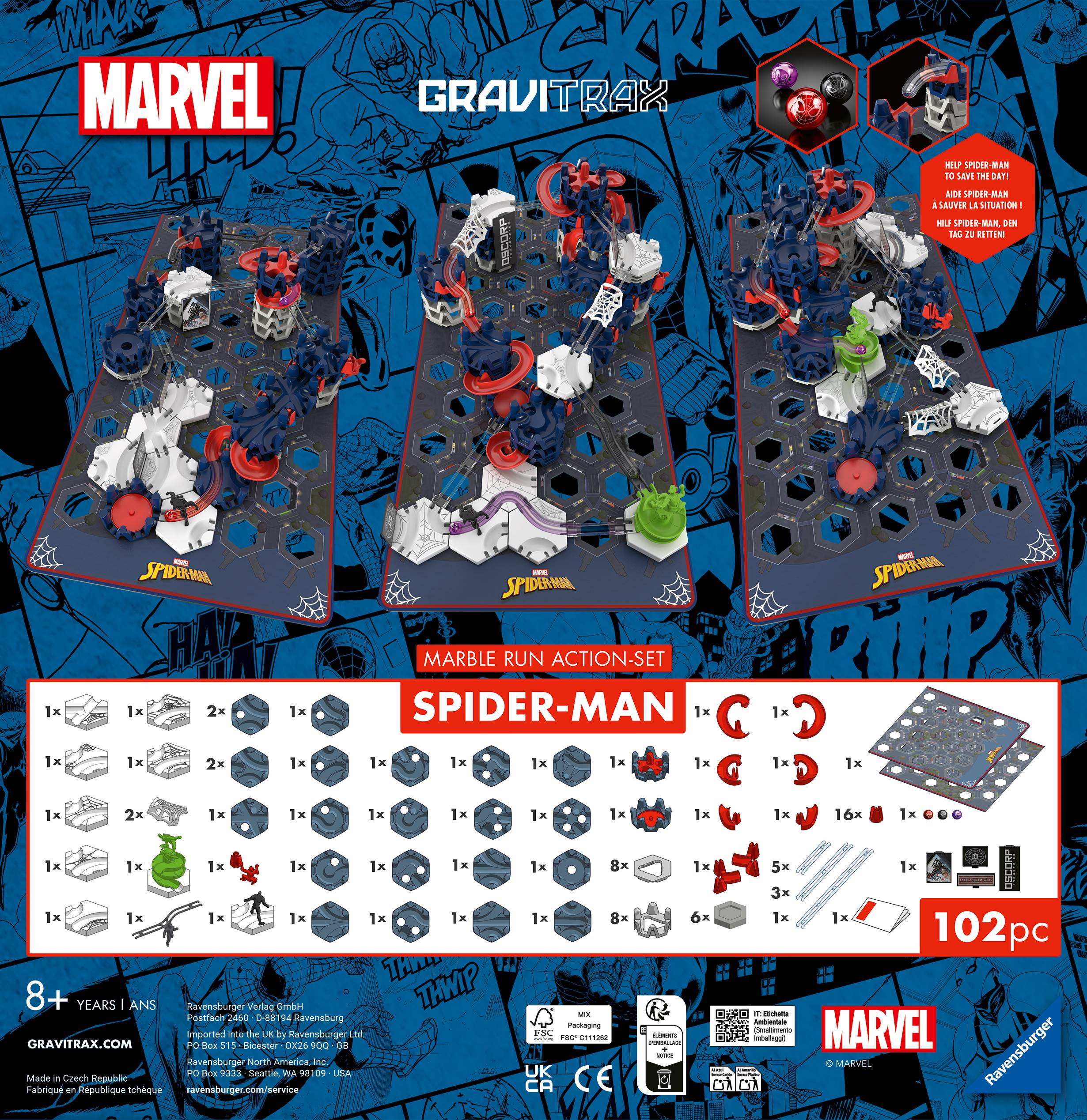 Ravensburger Gravitrax Action-Set Spiderman
