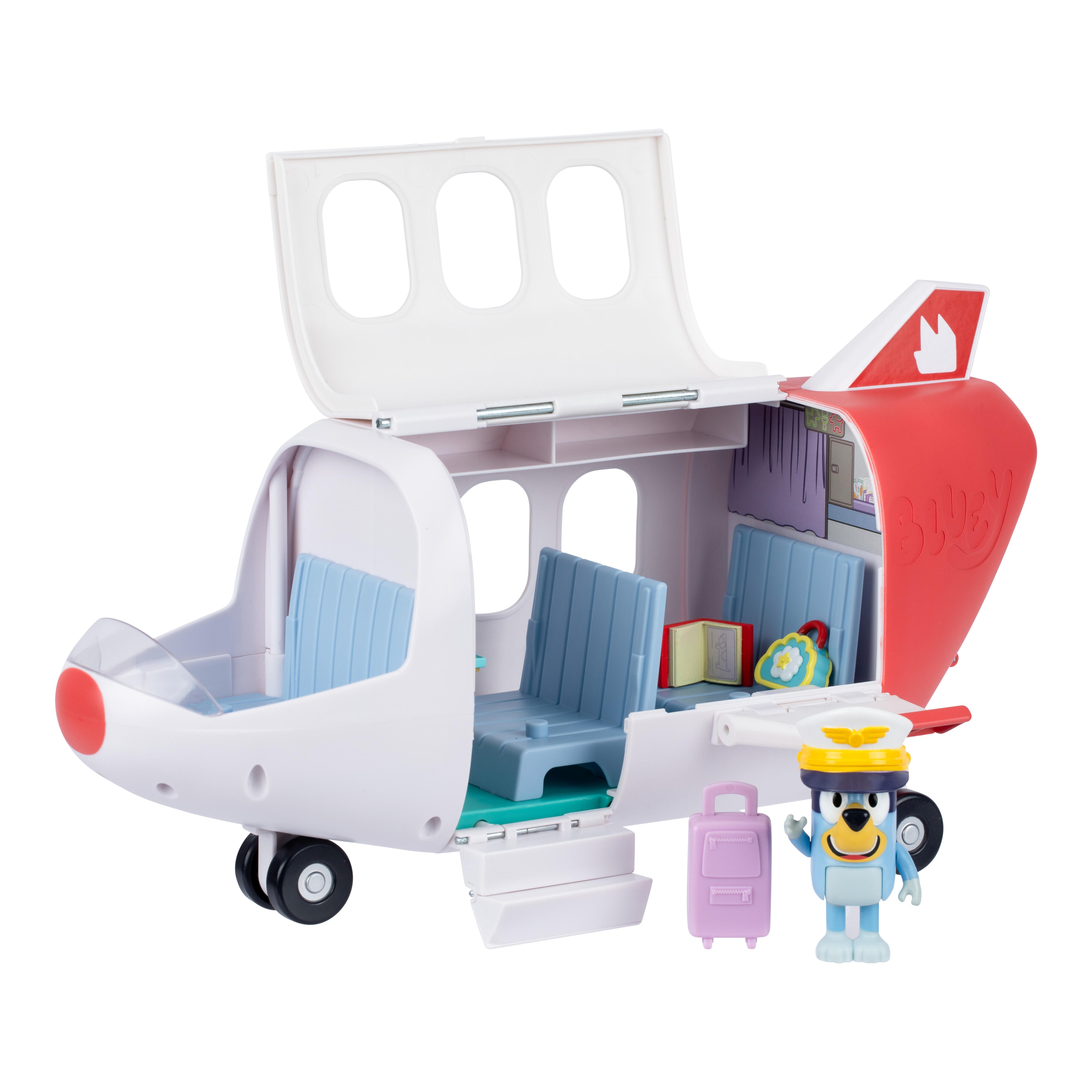 Bluey's Adventure Plane Playset