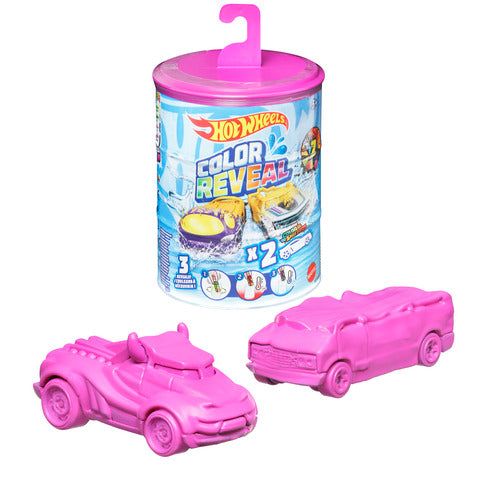 Hot Wheels 1:64 Scale Colour Reveal Vehicle 2 Pack Assortment