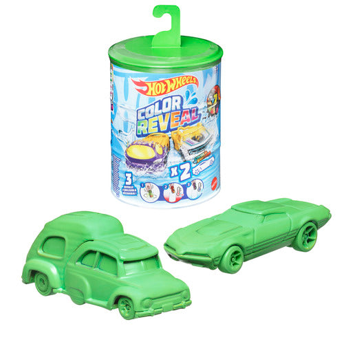 Hot Wheels 1:64 Scale Colour Reveal Vehicle 2 Pack Assortment