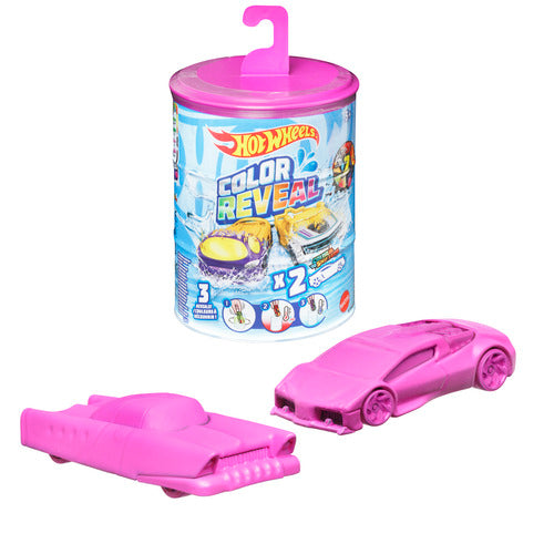 Hot Wheels 1:64 Scale Colour Reveal Vehicle 2 Pack Assortment