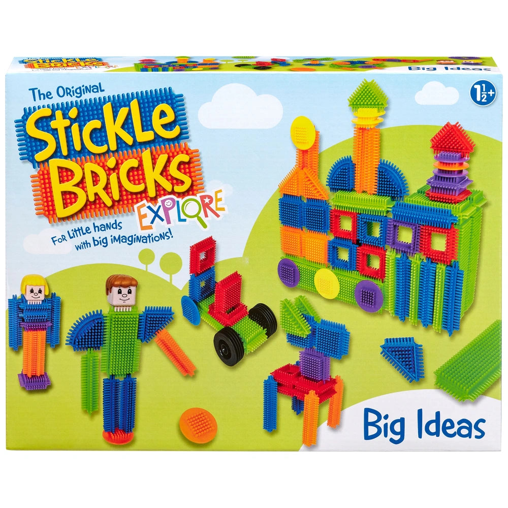 Stickle Bricks Building Blocks Big Ideas Set 125 Pieces stickle-bricks-building-blocks-big-ideas-set-125-pieces