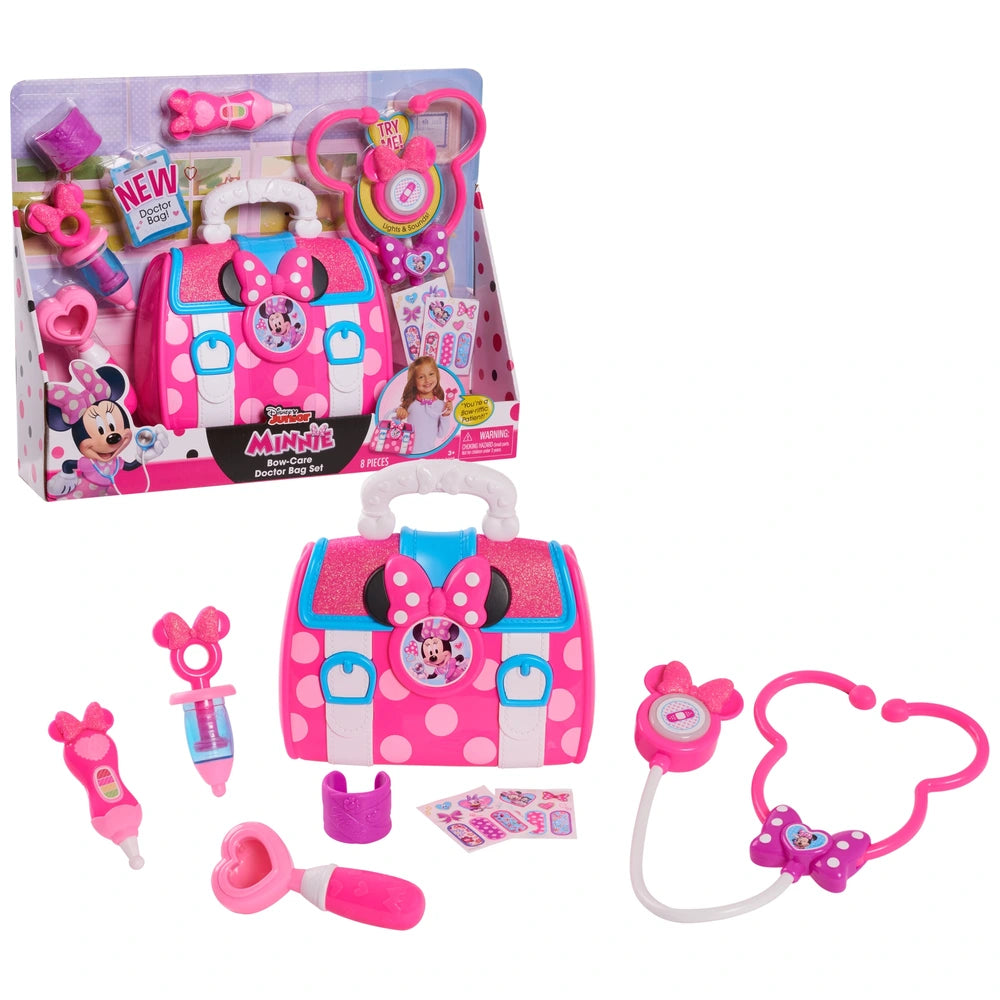 Disney Junior Minnie's Bow-Care Doctor Bag Set