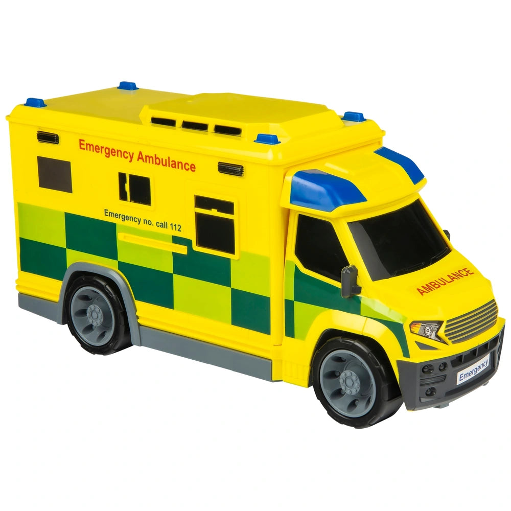 Super Wheelz Light And Sound Ambulance