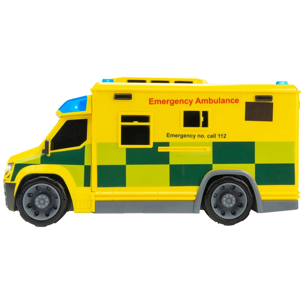 Super Wheelz Light And Sound Ambulance