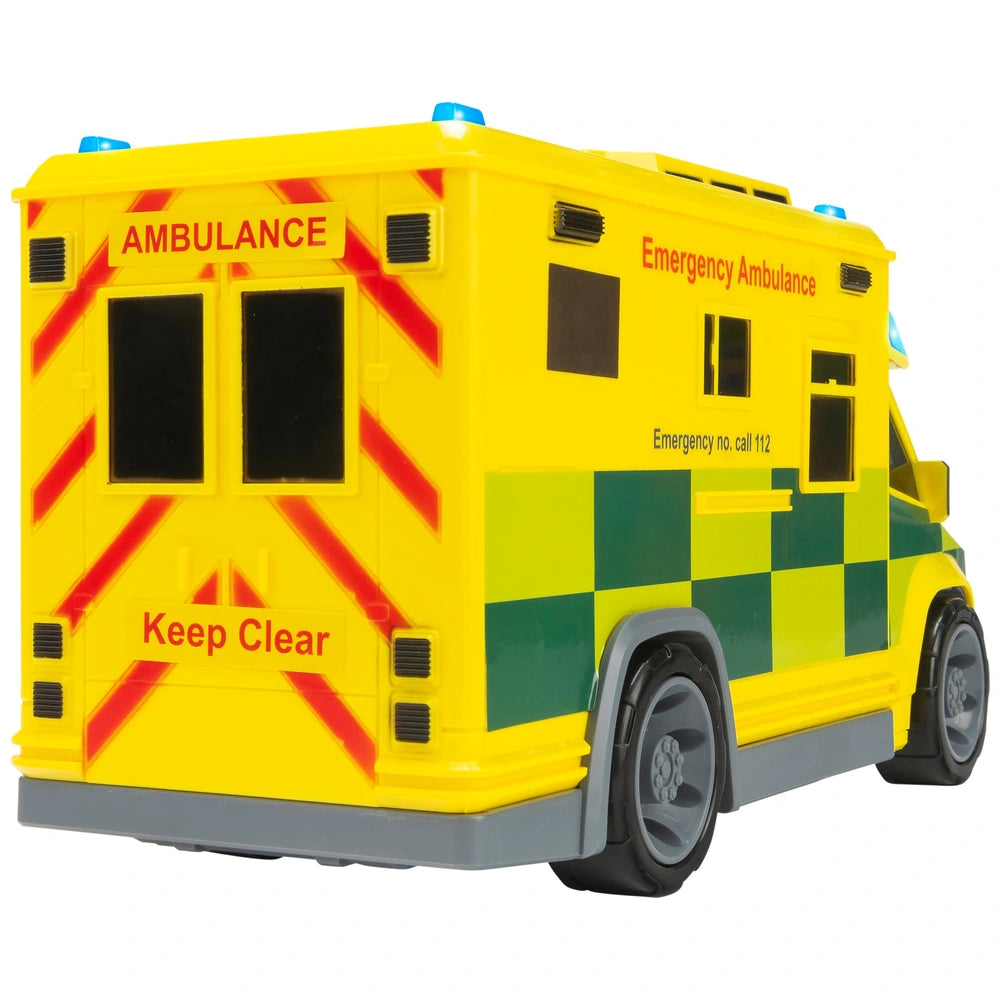Super Wheelz Light And Sound Ambulance