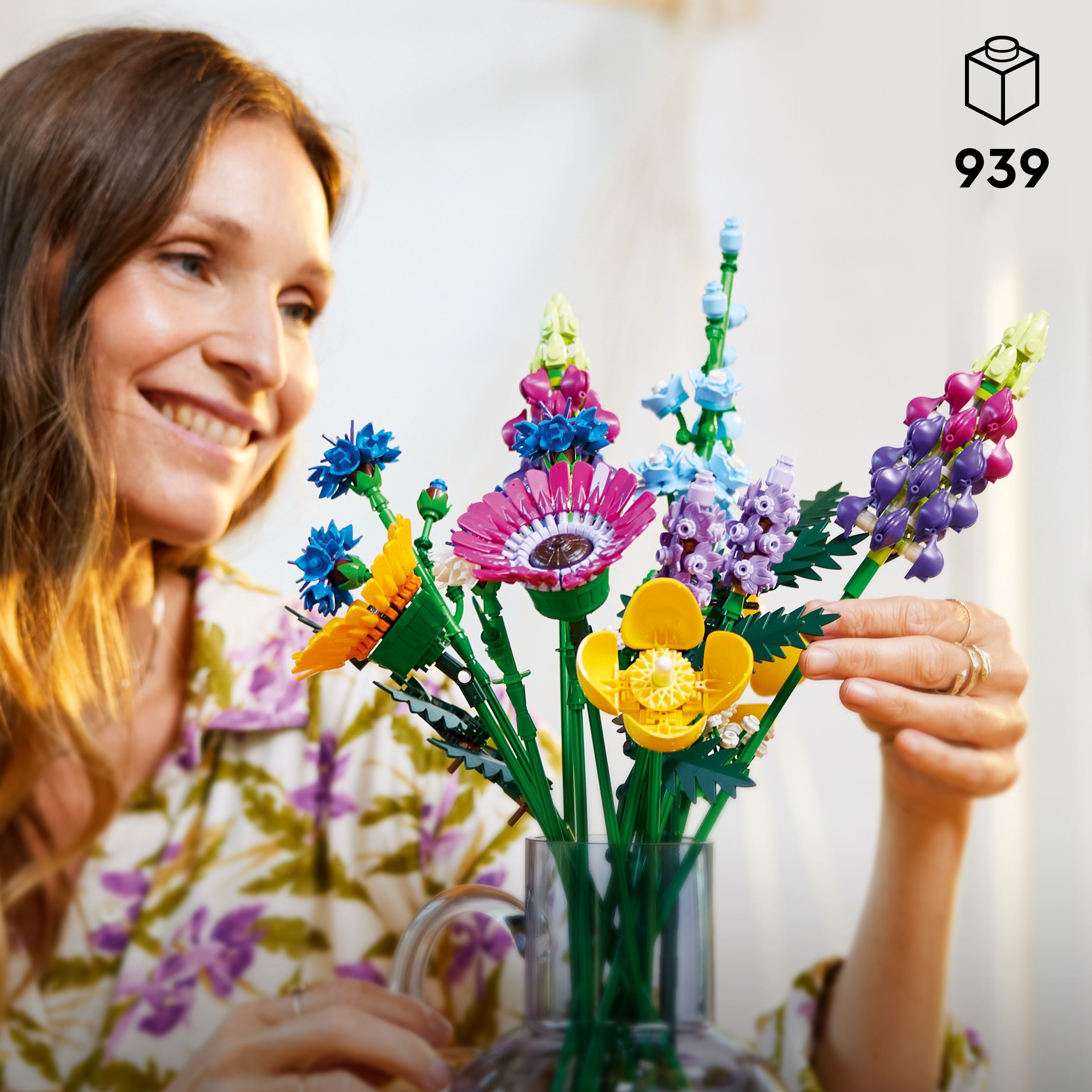 Lego® Botanical Wildflower Bouquet 10313 Building Set (939 Pieces)