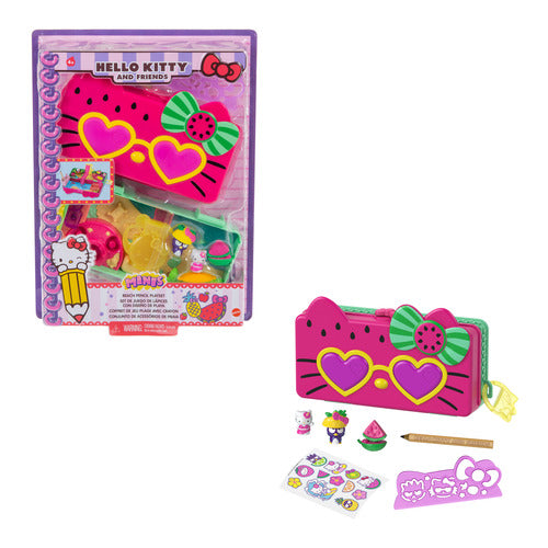 Hello Kitty Mini Pencil Watermelon Beach Playset