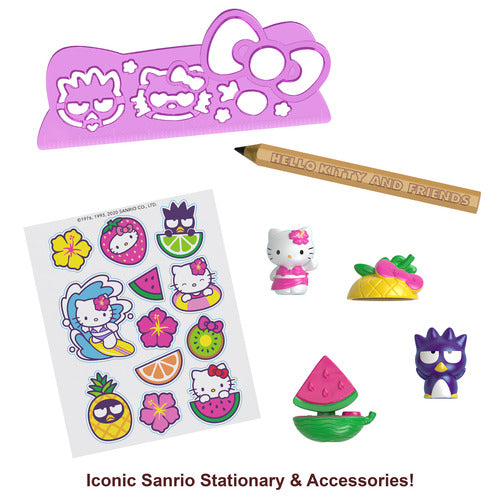 Hello Kitty Mini Pencil Watermelon Beach Playset