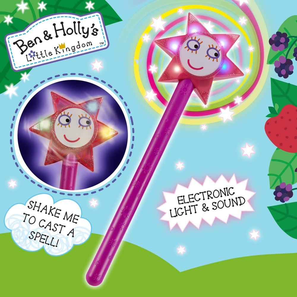 Ben & Holly Princess Holly's Magical Wand With Sound & Speech
