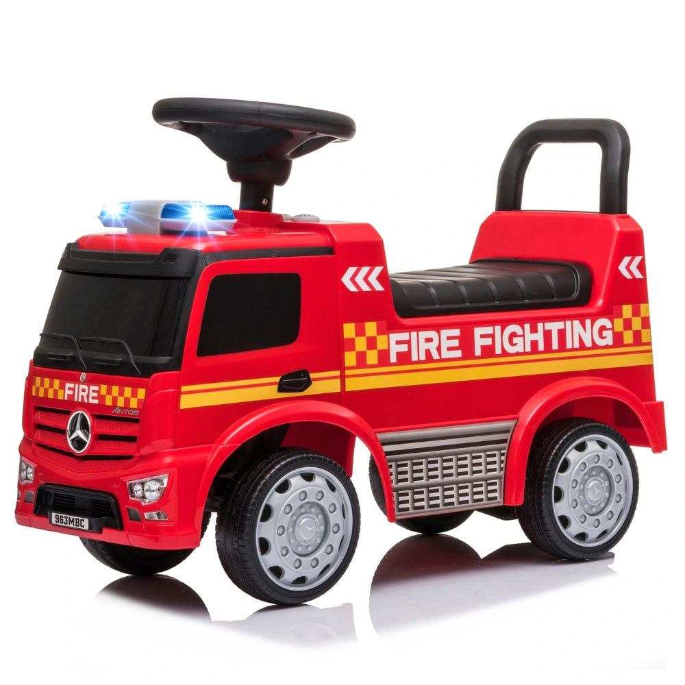 Mercedes Antos Fire Engine Ride On Car