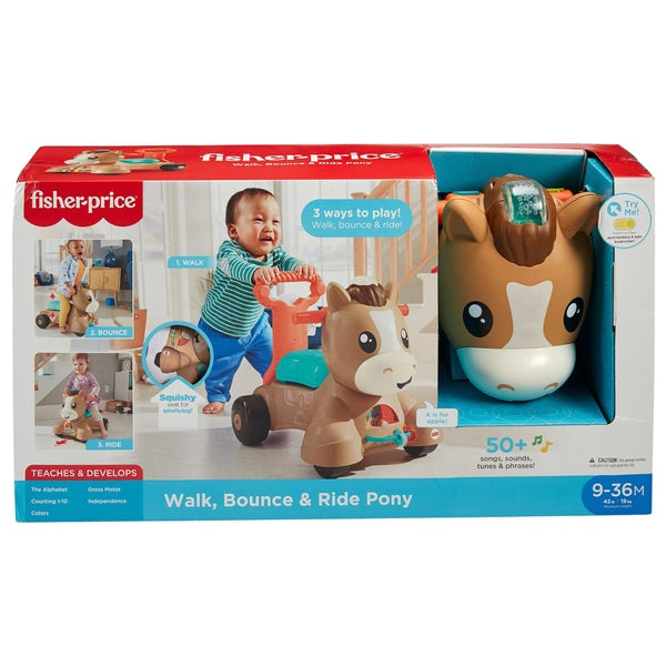Fisher-Price Walk, Bounce & Ride Pony