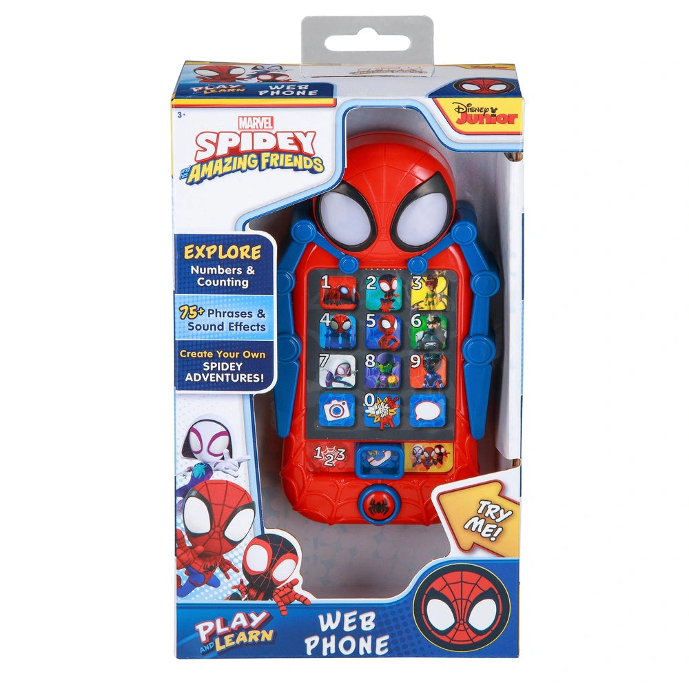 Spidey And His Amazing Friends Play And Learn Web Smart Phone